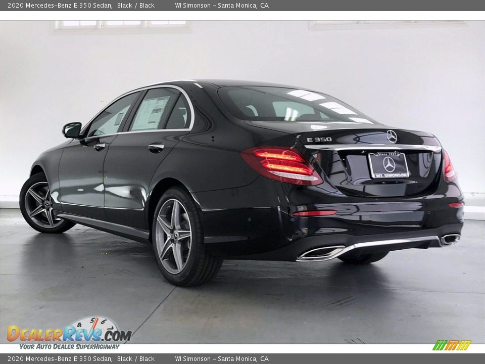 2020 Mercedes-Benz E 350 Sedan Black / Black Photo #2