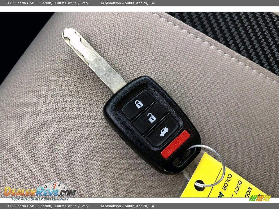 Keys of 2018 Honda Civic LX Sedan Photo #11