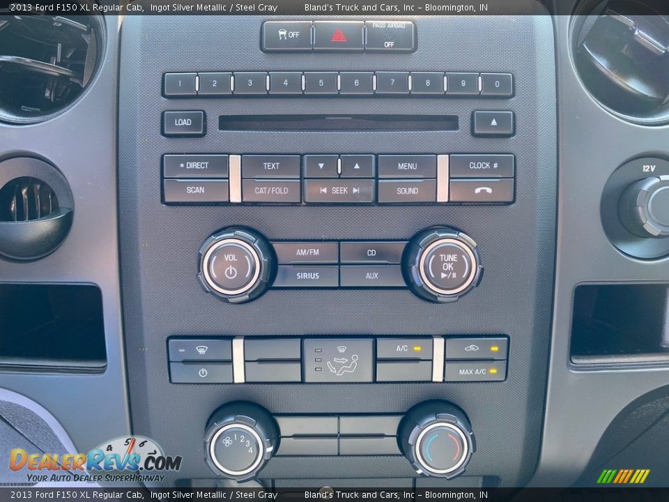2013 Ford F150 XL Regular Cab Ingot Silver Metallic / Steel Gray Photo #21