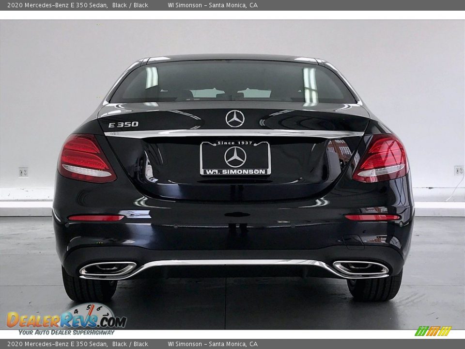 2020 Mercedes-Benz E 350 Sedan Black / Black Photo #3