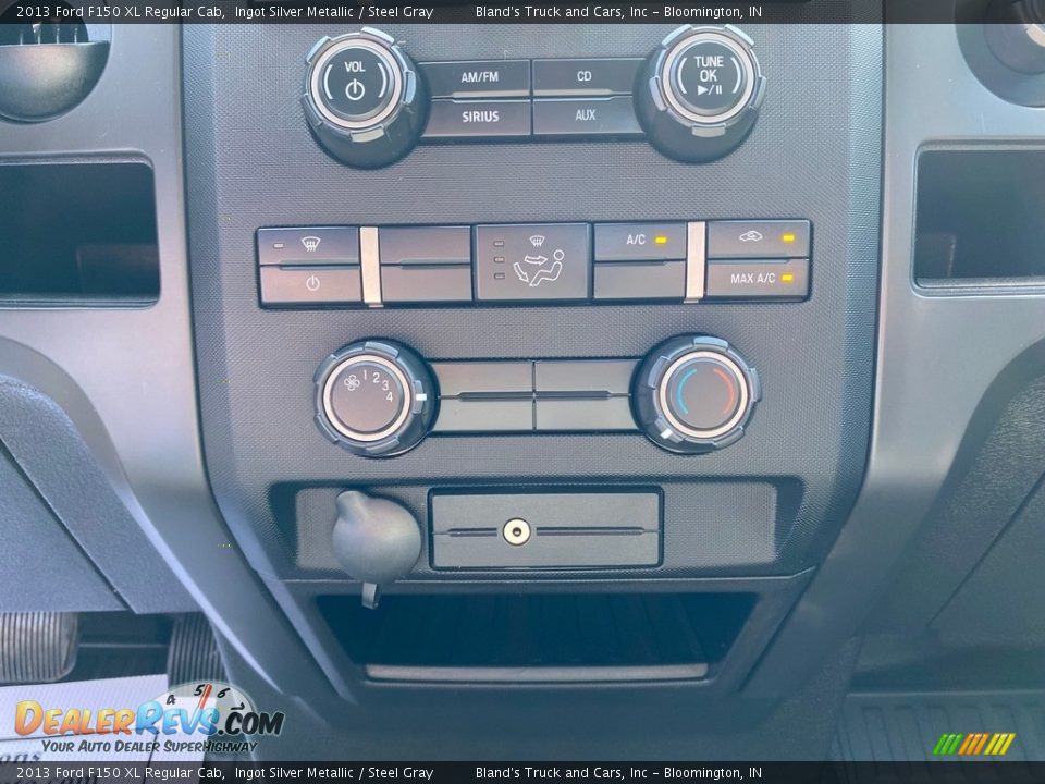 2013 Ford F150 XL Regular Cab Ingot Silver Metallic / Steel Gray Photo #22