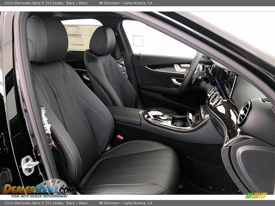 2020 Mercedes-Benz E 350 Sedan Black / Black Photo #5