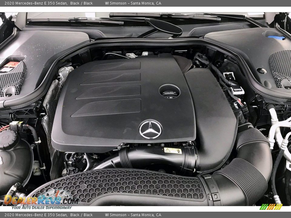 2020 Mercedes-Benz E 350 Sedan Black / Black Photo #8