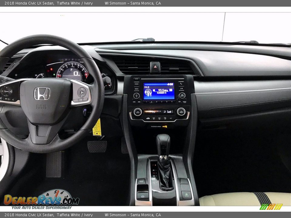 Dashboard of 2018 Honda Civic LX Sedan Photo #17