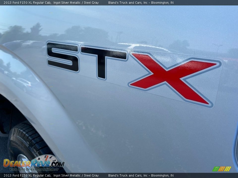2013 Ford F150 XL Regular Cab Ingot Silver Metallic / Steel Gray Photo #29