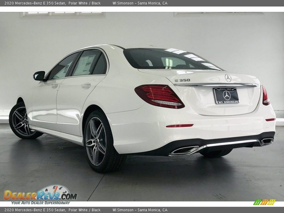 2020 Mercedes-Benz E 350 Sedan Polar White / Black Photo #2