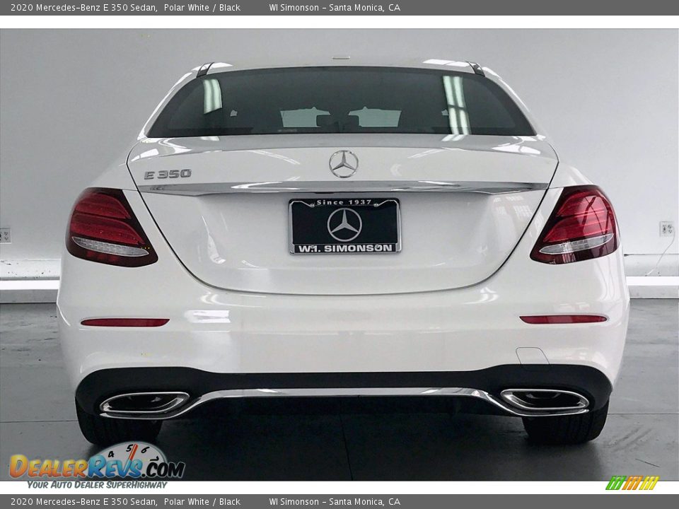 2020 Mercedes-Benz E 350 Sedan Polar White / Black Photo #3