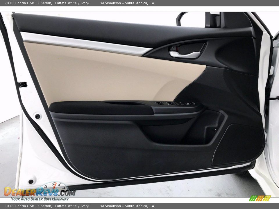 Door Panel of 2018 Honda Civic LX Sedan Photo #25