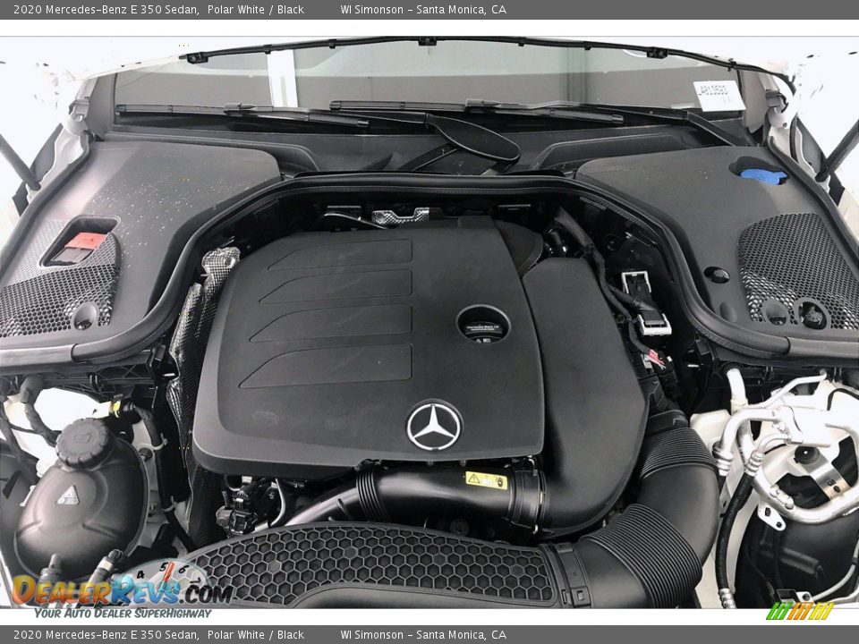 2020 Mercedes-Benz E 350 Sedan Polar White / Black Photo #8