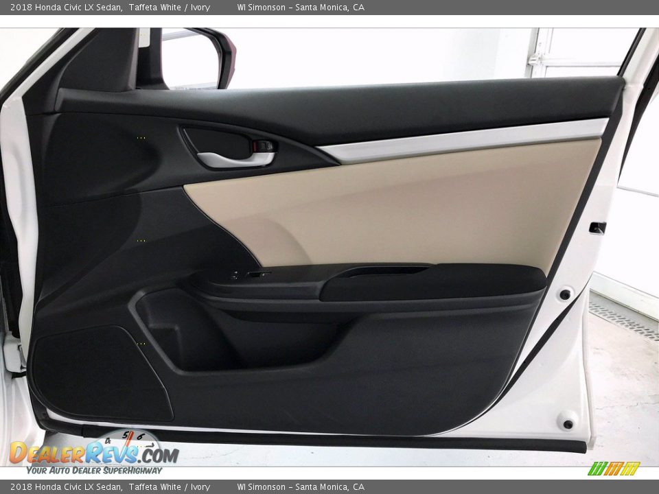 Door Panel of 2018 Honda Civic LX Sedan Photo #30