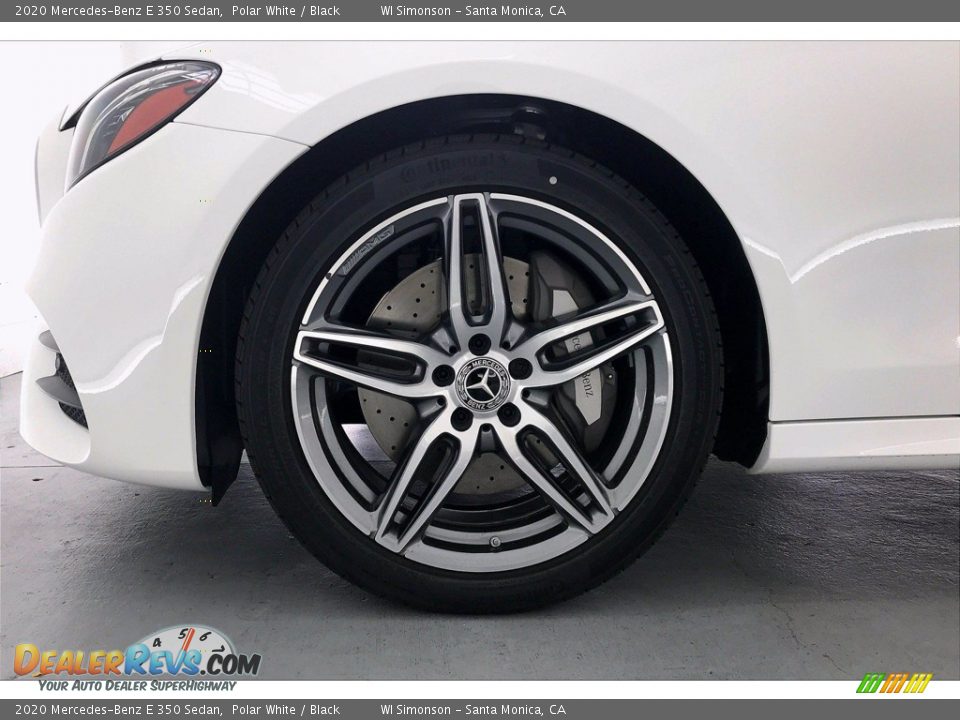 2020 Mercedes-Benz E 350 Sedan Polar White / Black Photo #9
