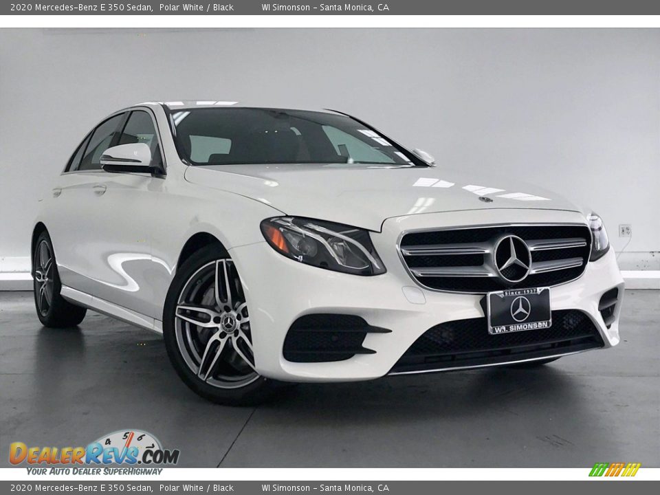 2020 Mercedes-Benz E 350 Sedan Polar White / Black Photo #12