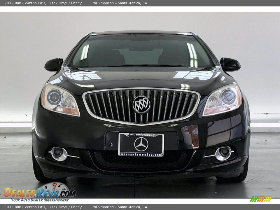 2012 Buick Verano FWD Black Onyx / Ebony Photo #2