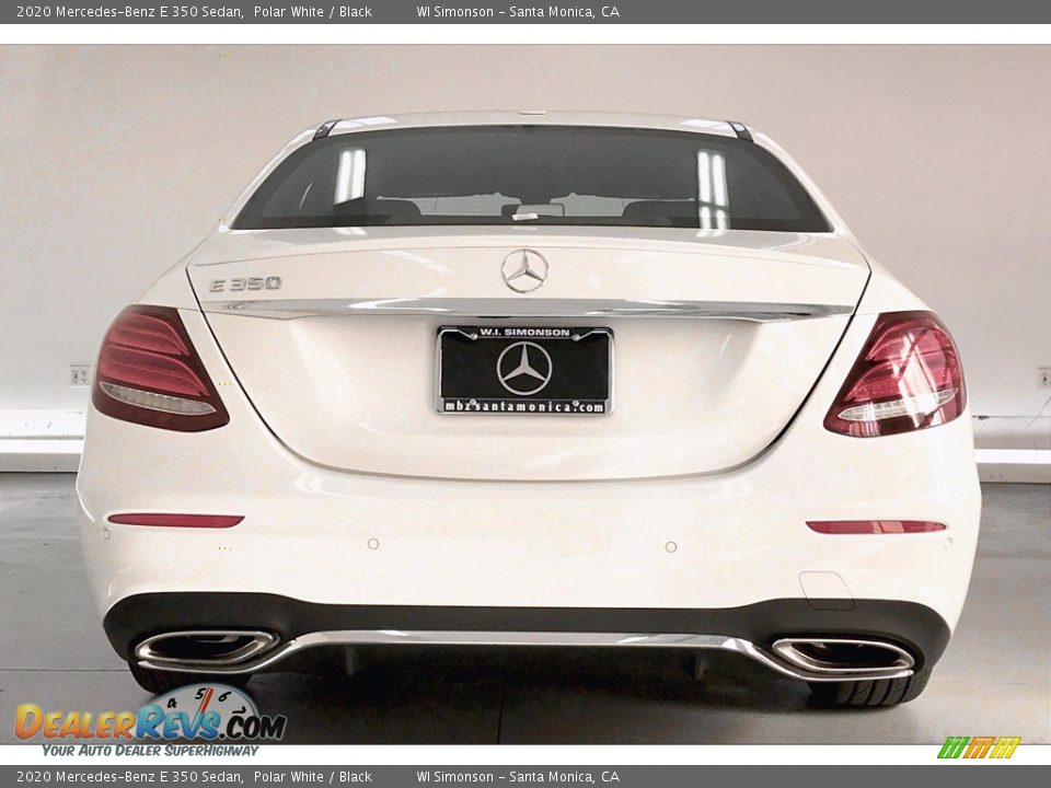 2020 Mercedes-Benz E 350 Sedan Polar White / Black Photo #3