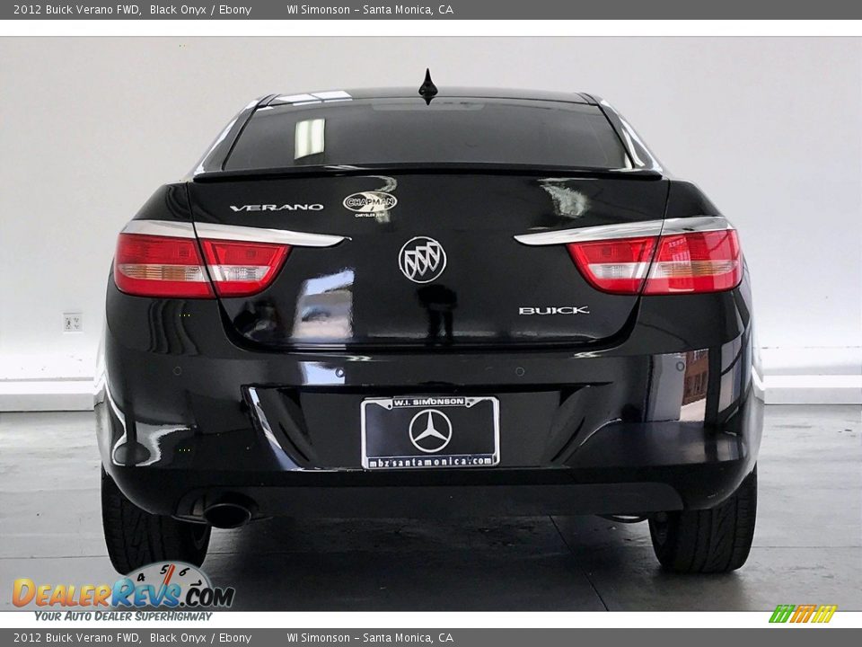 2012 Buick Verano FWD Black Onyx / Ebony Photo #3