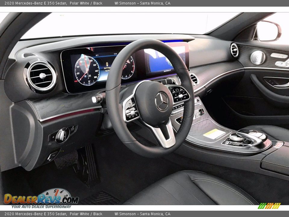 2020 Mercedes-Benz E 350 Sedan Polar White / Black Photo #4