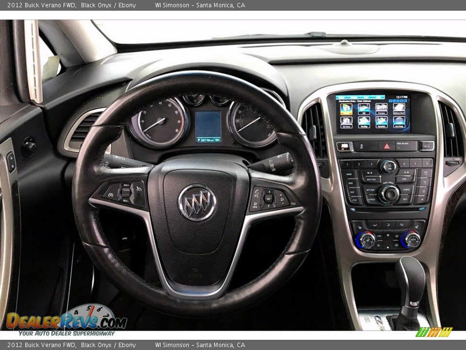 2012 Buick Verano FWD Black Onyx / Ebony Photo #4