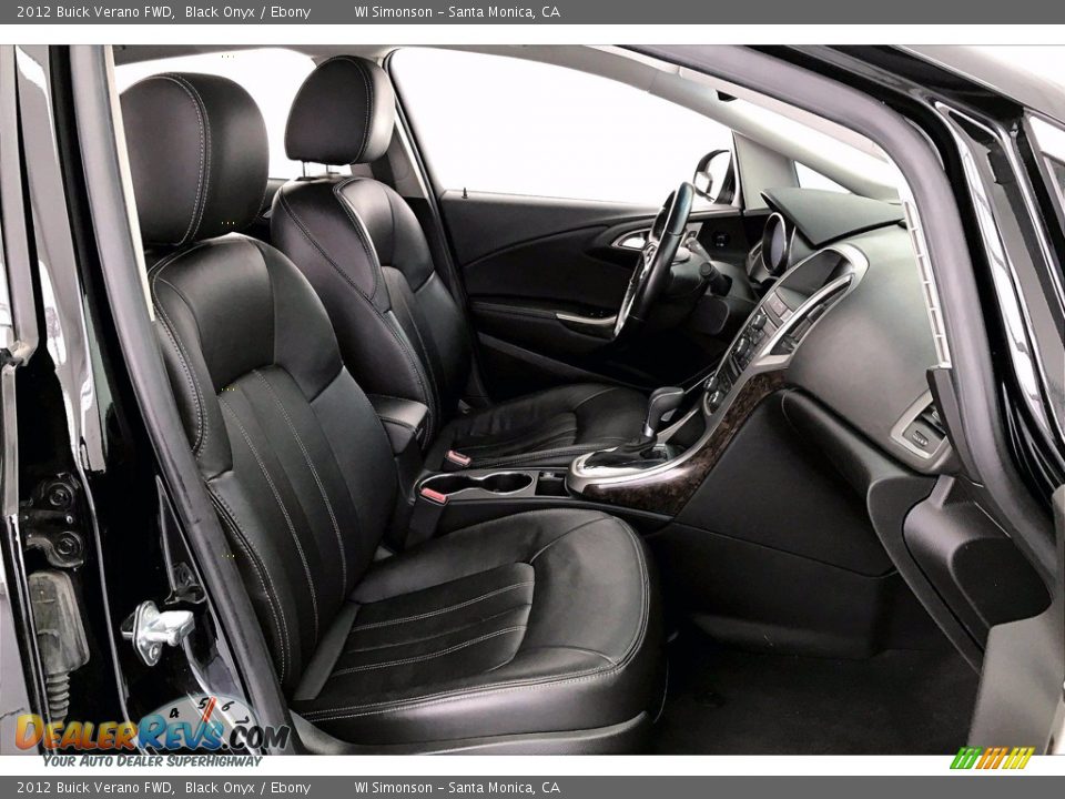2012 Buick Verano FWD Black Onyx / Ebony Photo #6