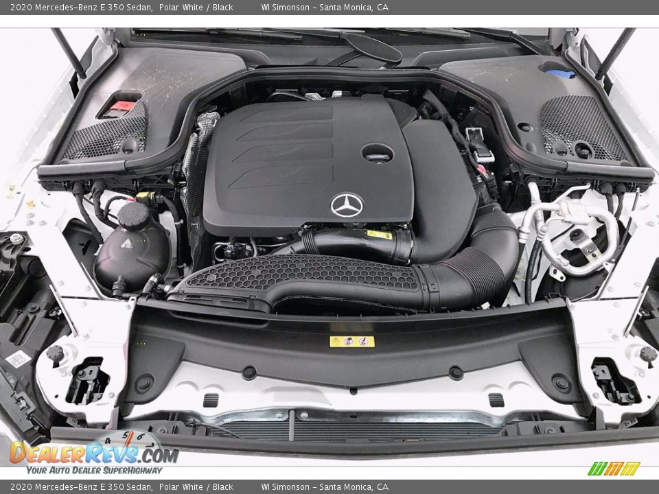 2020 Mercedes-Benz E 350 Sedan Polar White / Black Photo #8
