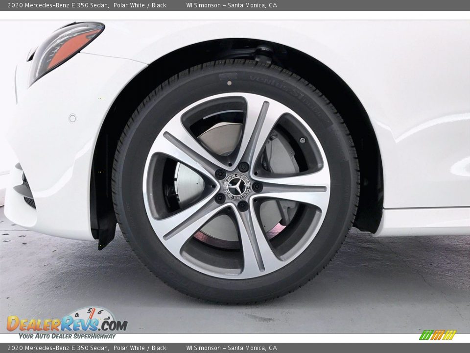 2020 Mercedes-Benz E 350 Sedan Polar White / Black Photo #9