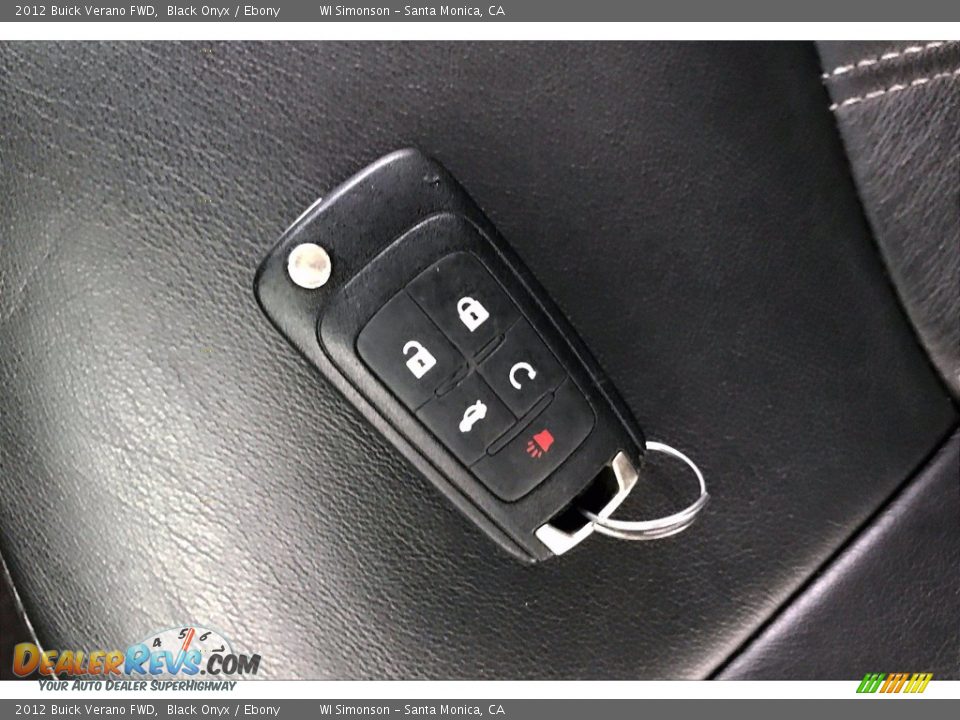 2012 Buick Verano FWD Black Onyx / Ebony Photo #11