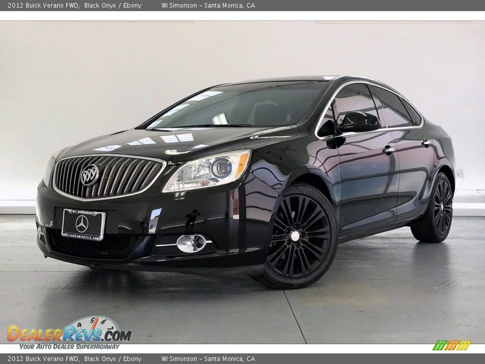 2012 Buick Verano FWD Black Onyx / Ebony Photo #12