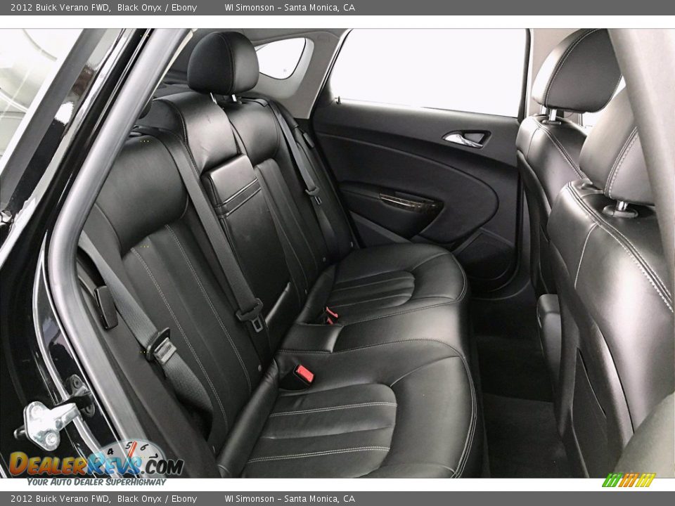 2012 Buick Verano FWD Black Onyx / Ebony Photo #13