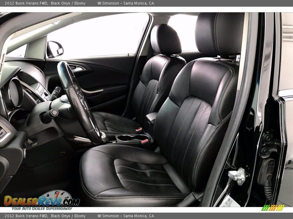 2012 Buick Verano FWD Black Onyx / Ebony Photo #14