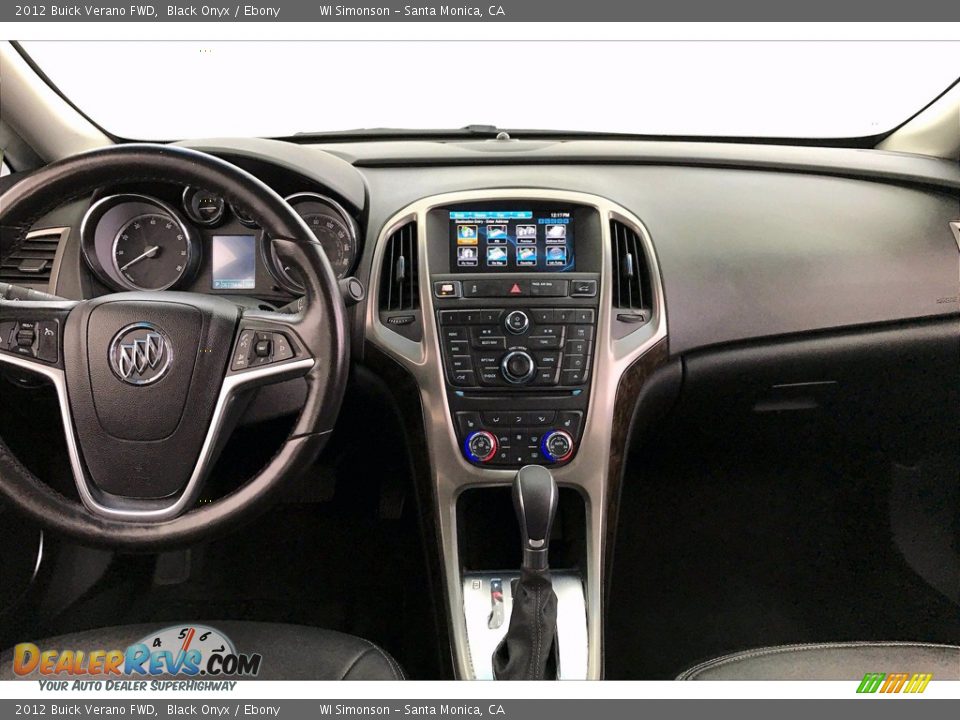 2012 Buick Verano FWD Black Onyx / Ebony Photo #17