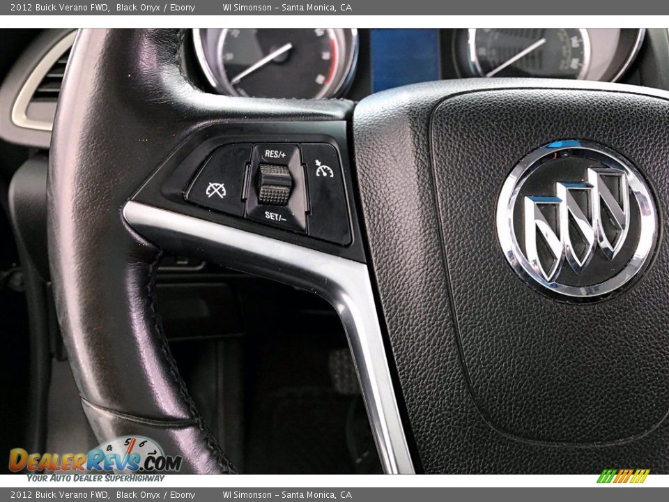 2012 Buick Verano FWD Black Onyx / Ebony Photo #18