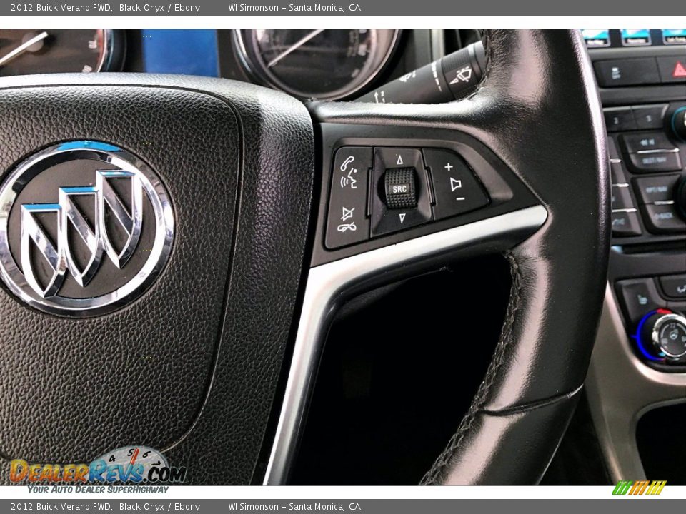 2012 Buick Verano FWD Black Onyx / Ebony Photo #19