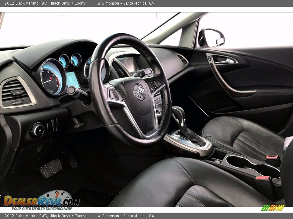 2012 Buick Verano FWD Black Onyx / Ebony Photo #22