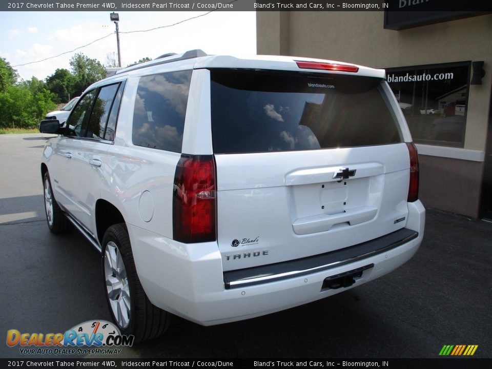 2017 Chevrolet Tahoe Premier 4WD Iridescent Pearl Tricoat / Cocoa/Dune Photo #3