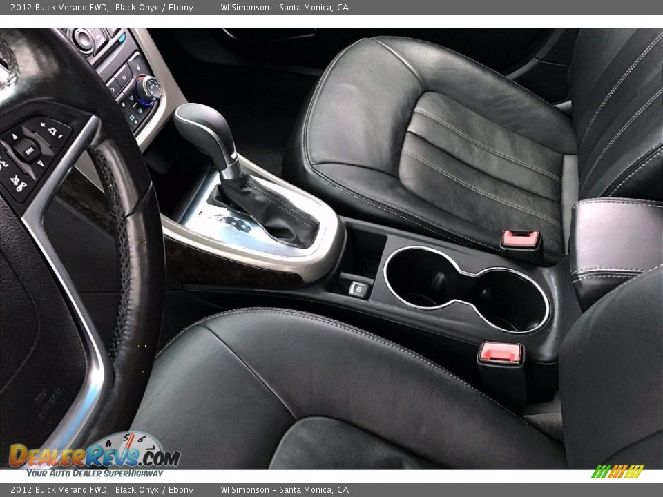 2012 Buick Verano FWD Black Onyx / Ebony Photo #23