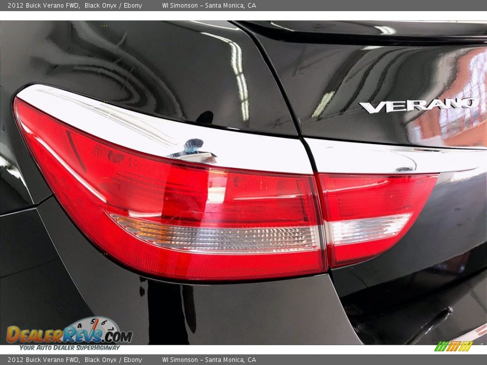2012 Buick Verano FWD Black Onyx / Ebony Photo #26
