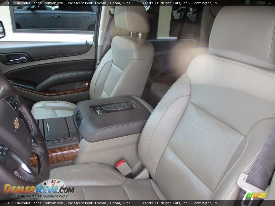 2017 Chevrolet Tahoe Premier 4WD Iridescent Pearl Tricoat / Cocoa/Dune Photo #7