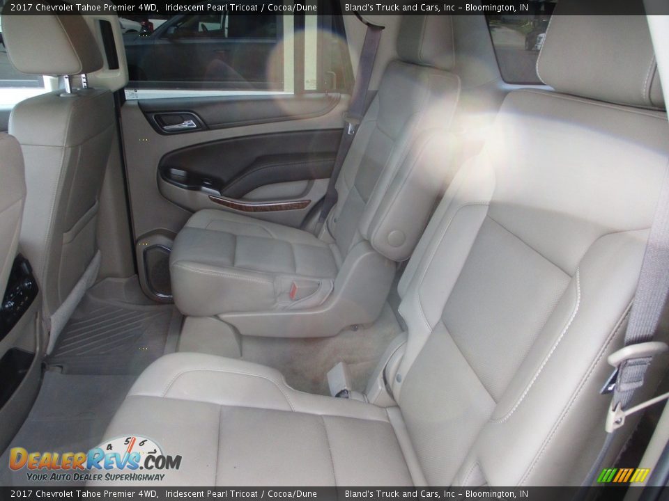 2017 Chevrolet Tahoe Premier 4WD Iridescent Pearl Tricoat / Cocoa/Dune Photo #8