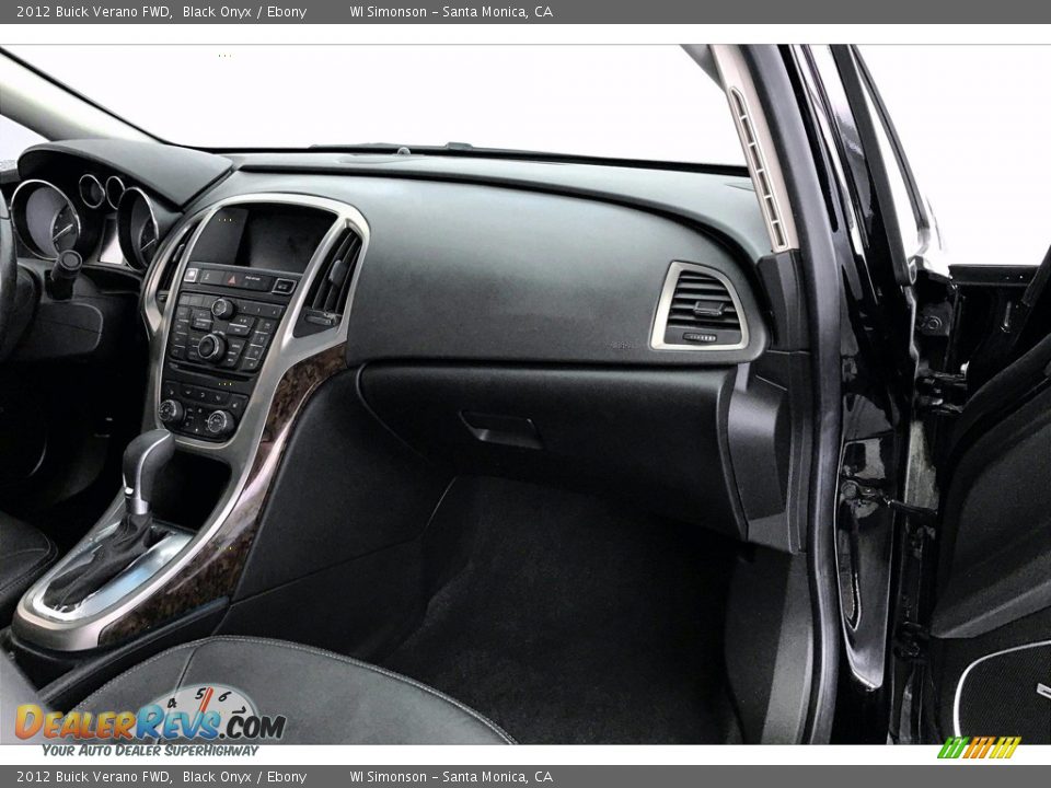 2012 Buick Verano FWD Black Onyx / Ebony Photo #28