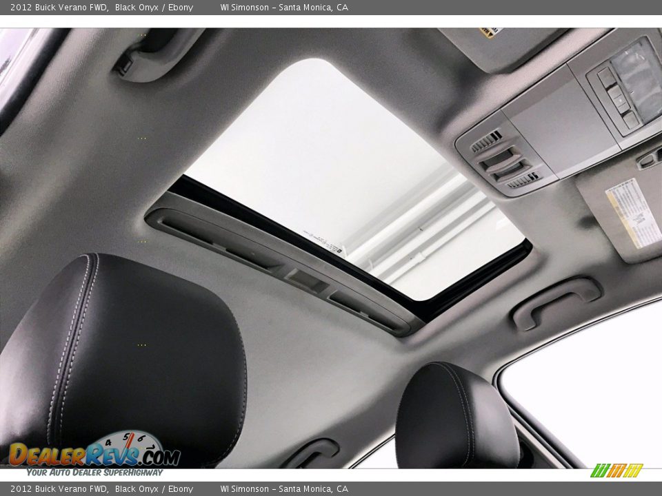 2012 Buick Verano FWD Black Onyx / Ebony Photo #29