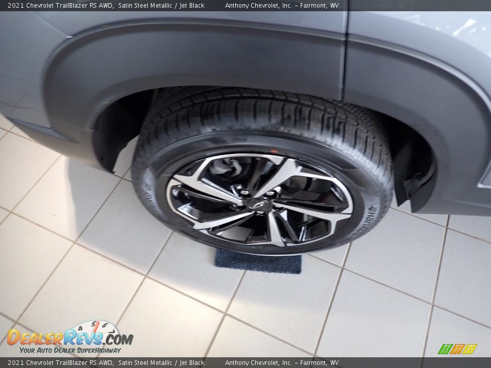 2021 Chevrolet TrailBlazer RS AWD Satin Steel Metallic / Jet Black Photo #6