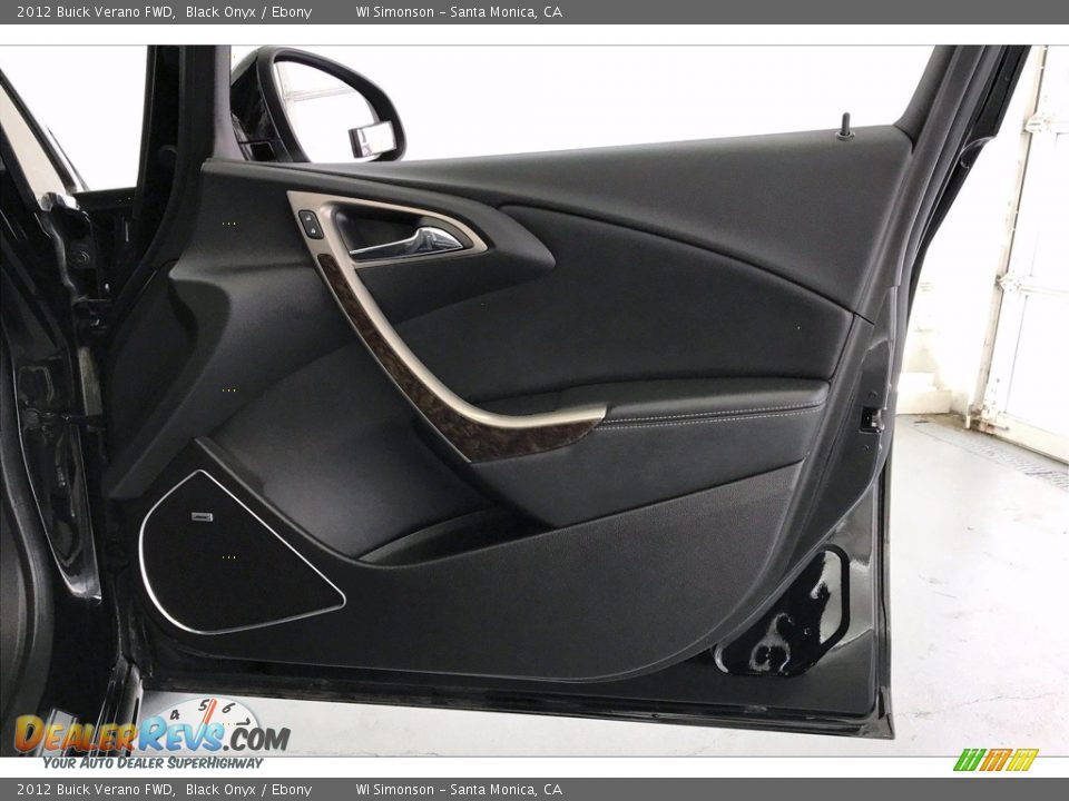 2012 Buick Verano FWD Black Onyx / Ebony Photo #30