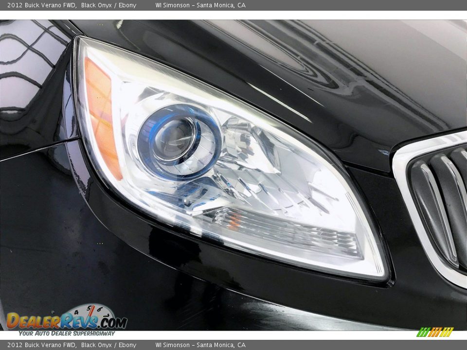 2012 Buick Verano FWD Black Onyx / Ebony Photo #32