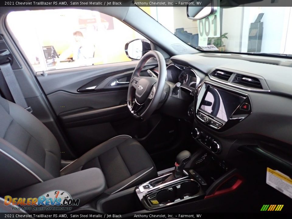 2021 Chevrolet TrailBlazer RS AWD Satin Steel Metallic / Jet Black Photo #9