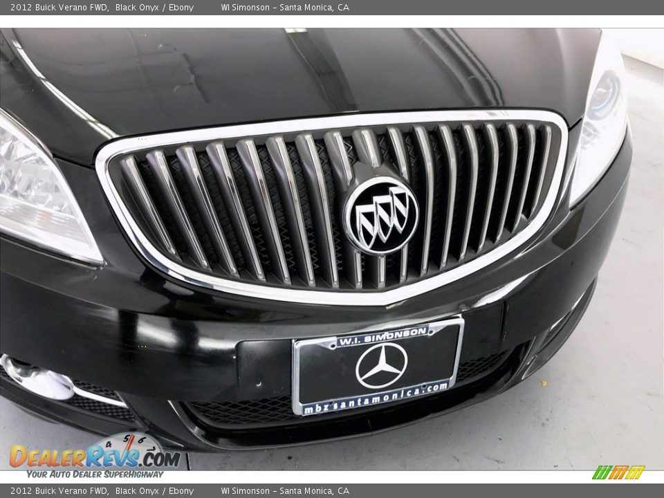 2012 Buick Verano FWD Black Onyx / Ebony Photo #33