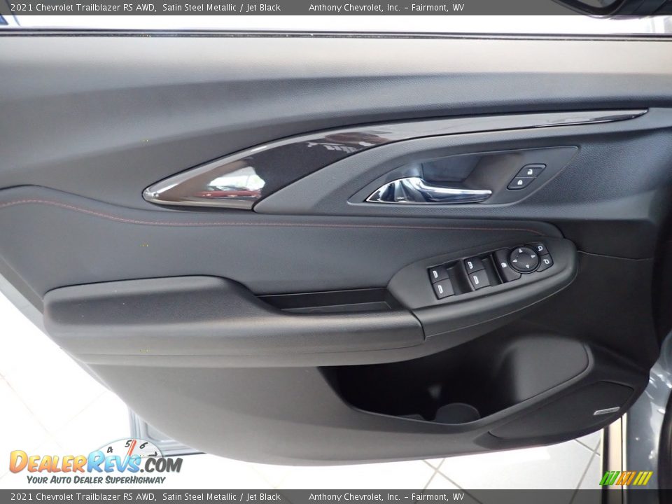 2021 Chevrolet Trailblazer RS AWD Satin Steel Metallic / Jet Black Photo #10