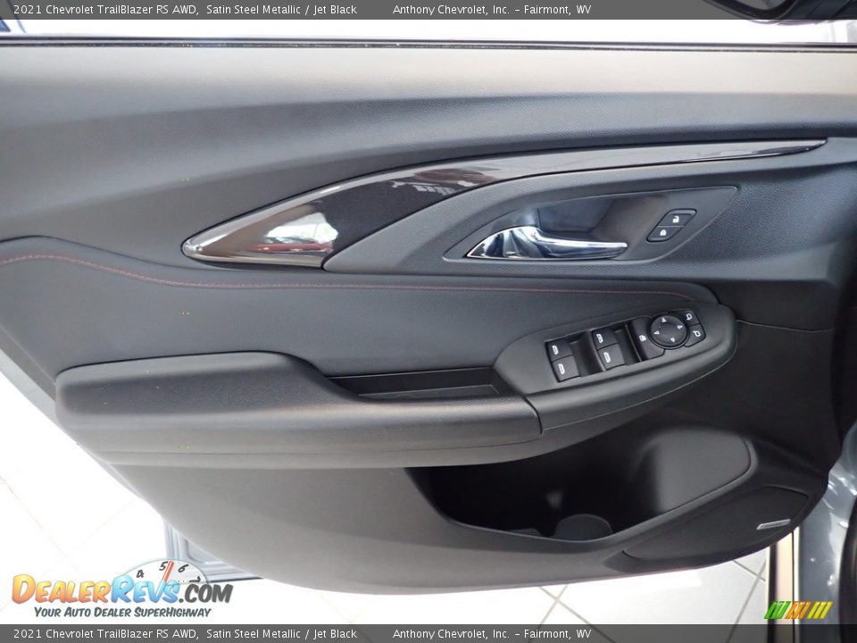 2021 Chevrolet TrailBlazer RS AWD Satin Steel Metallic / Jet Black Photo #10