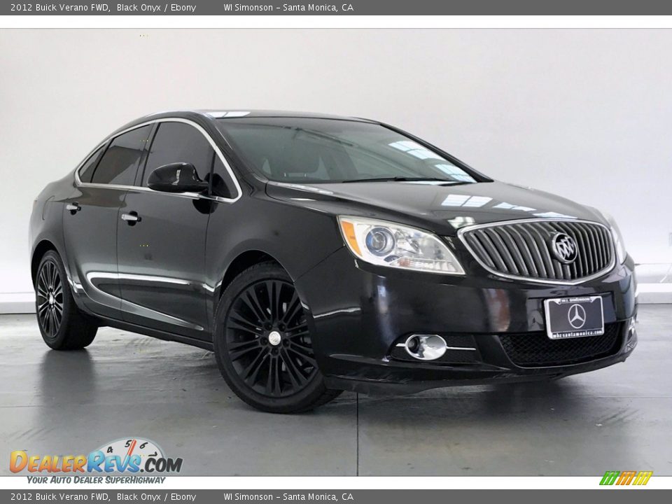 2012 Buick Verano FWD Black Onyx / Ebony Photo #34