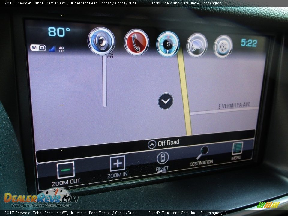 2017 Chevrolet Tahoe Premier 4WD Iridescent Pearl Tricoat / Cocoa/Dune Photo #34