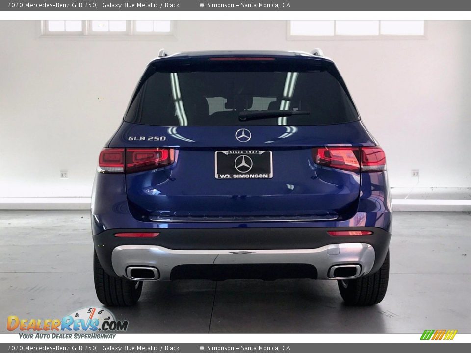 2020 Mercedes-Benz GLB 250 Galaxy Blue Metallic / Black Photo #3