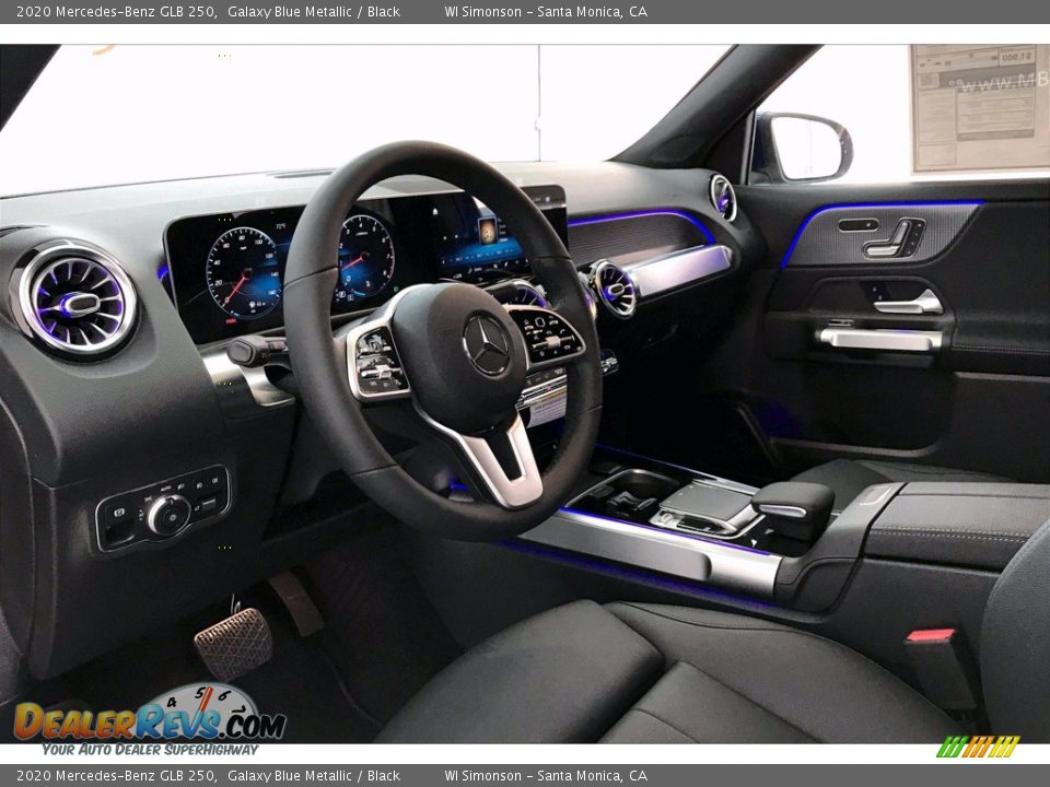 2020 Mercedes-Benz GLB 250 Galaxy Blue Metallic / Black Photo #4